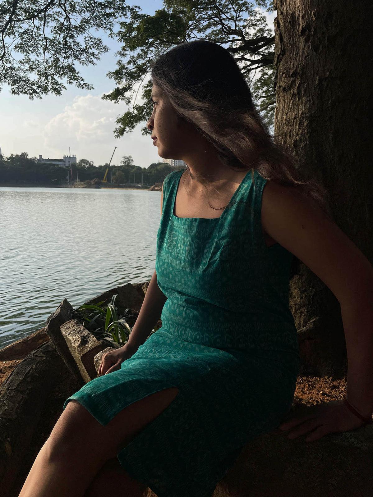 Surfer Line Dress // Ikat