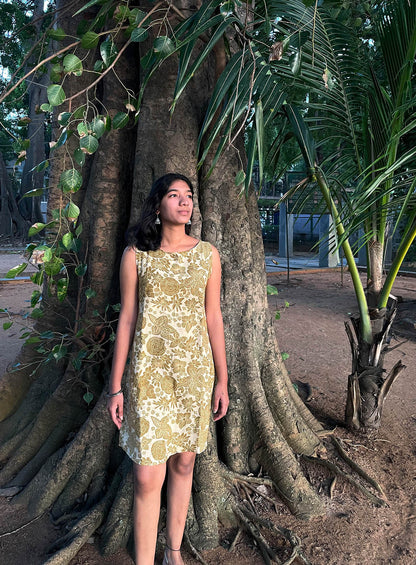 Sahara Line Dress // Ajrakh