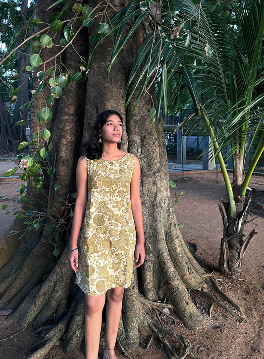 Sahara Line Dress // Ajrakh