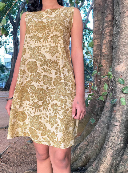 Sahara Line Dress // Ajrakh