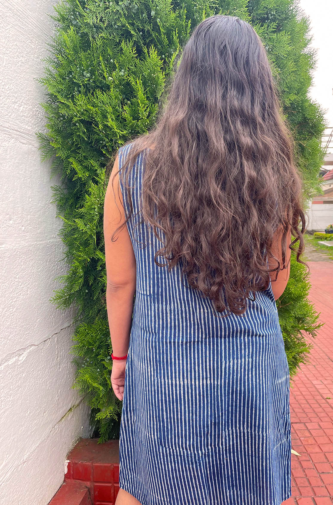 Nadi Line Dress // Indigo
