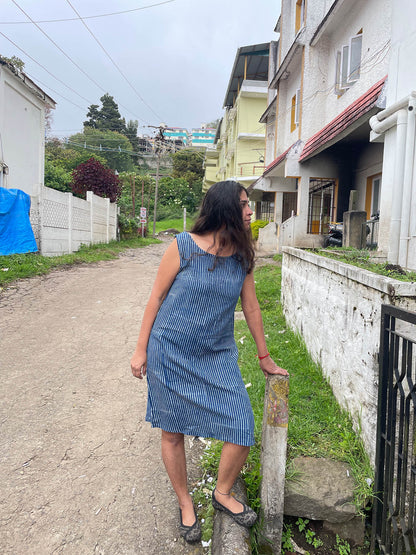 Nadi Line Dress // Indigo