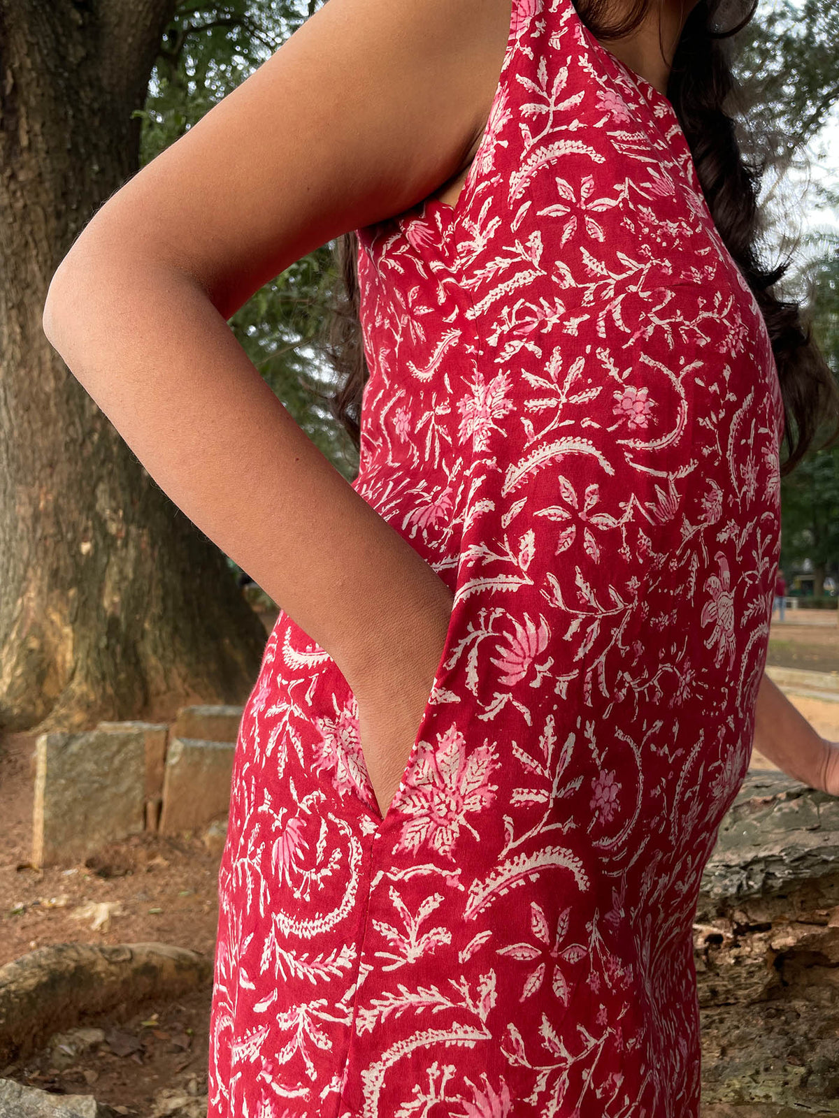 Gulmohar // Block Print Mulmul