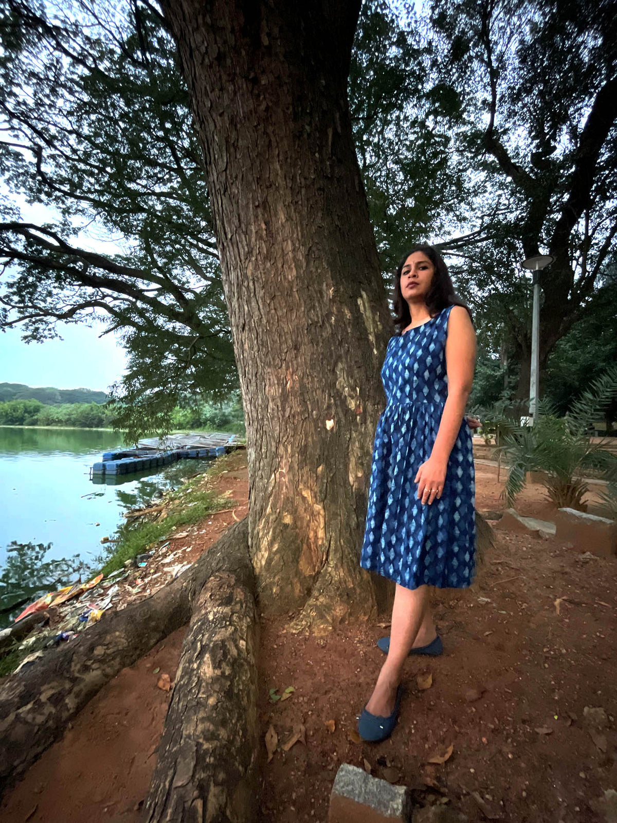 Kite Frill Frock // Indigo