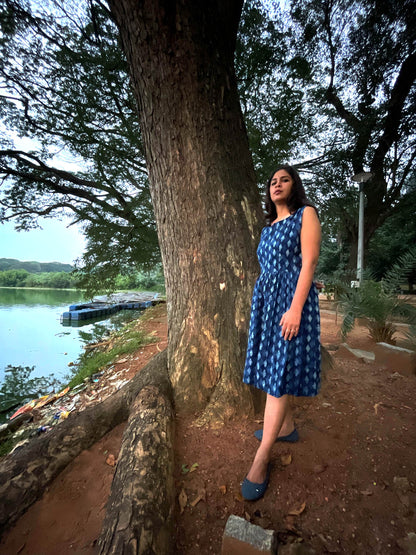 Kite Frill Frock // Indigo