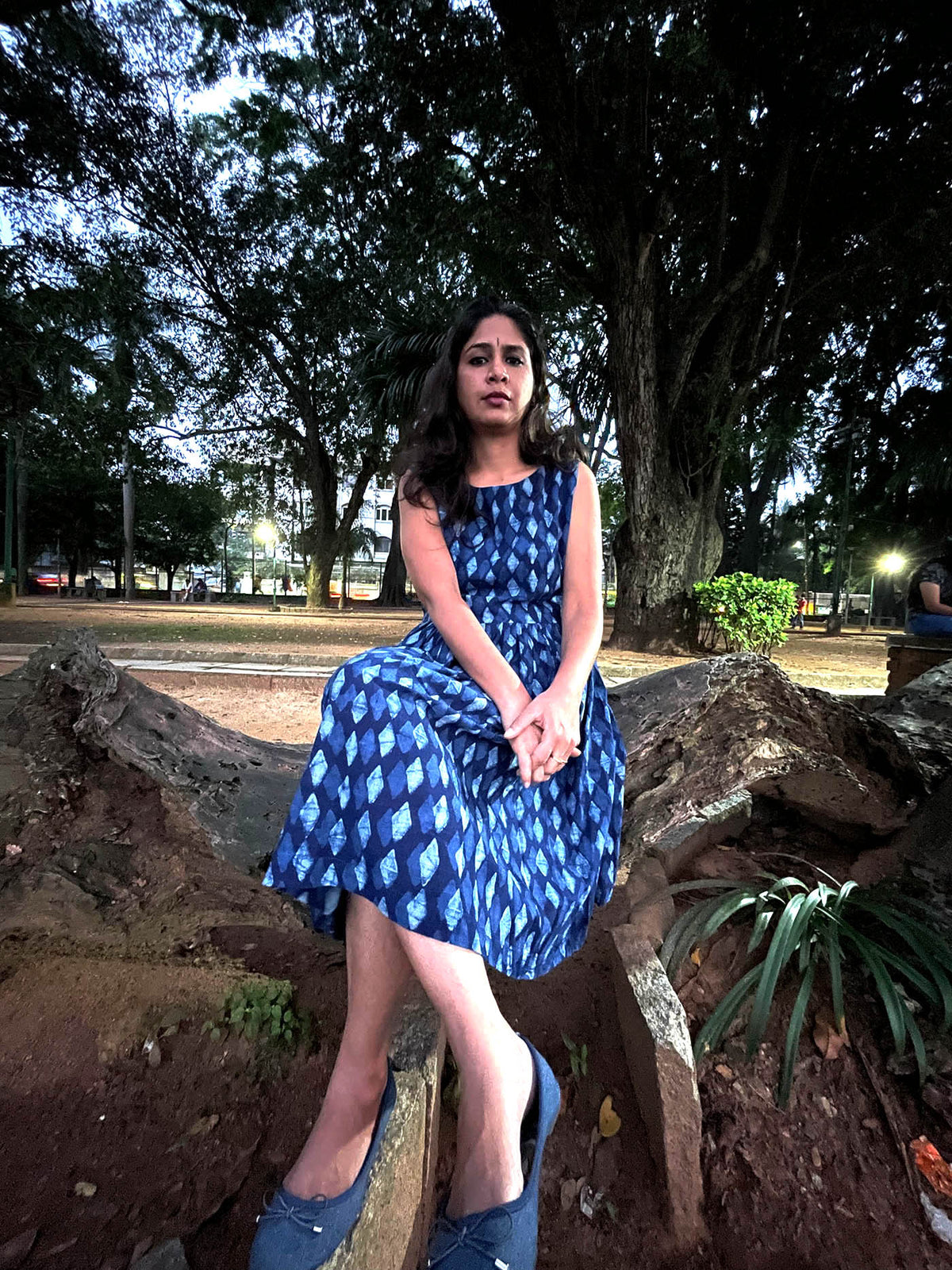 Kite Frill Frock // Indigo